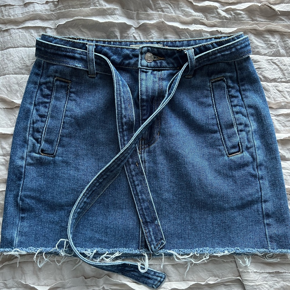 PacSun Jean Skirt